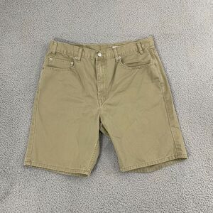 Vintage Levi's 505 Shorts Men 36 Tan Regular Fit Y2K